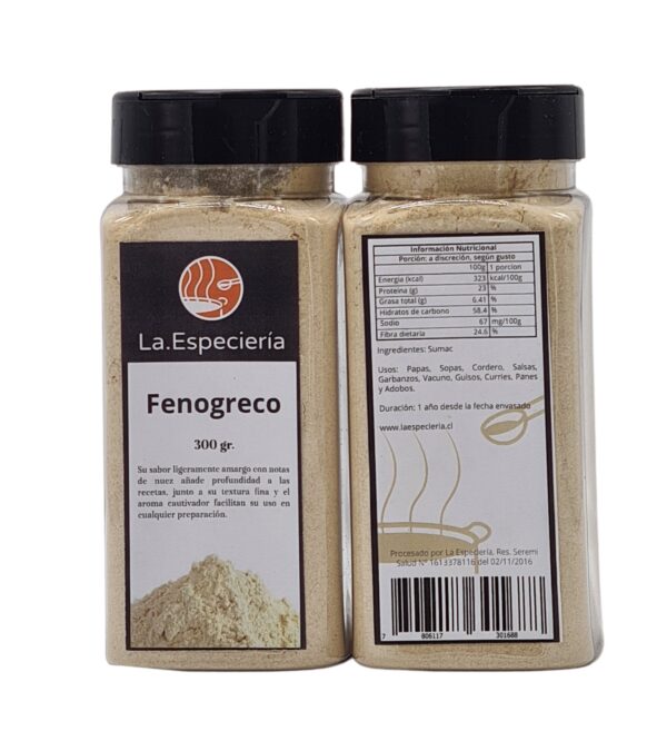 Fenogreco 300 gr - Imagen 3